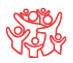 Join the MAC family group of happy people icon