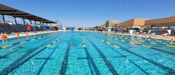 Skyline Aquatic Center Skyline Aquatic Center from the sky
