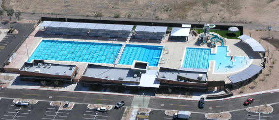 Kino Aquatic Center Kino Aquatic Center from the sky